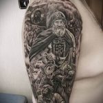 Érdekes fotó kész tetoválással Oroszország - a tetoválás egy változata OROSZORSZÁG 52