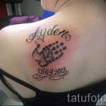 fia tetoválás neve - fotó példa a kész tetoválásra 06032016 -ból 2