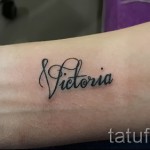 tetoválás Victoria névvel 2
