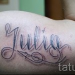 tetoválás Julia névvel 1