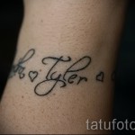 nom tatouage sur le poignet - példa fotó a tatouage fini sur 06032016 3