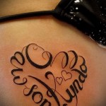 schöne Tattoo -Namen - Foto Beispiel des fertigen Tätowierung auf 06032016 1