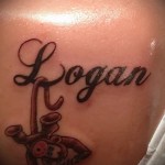 tatouer le nom de son fils - példakép a Photo du tatouage fini sur 06032016 1