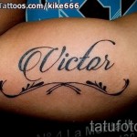 tetoválás neve Victor 2