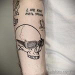 Tatuaż z okularami przeciwsłonecznymi 30.06.2020 №002 -Okulary przeciwsłoneczne-