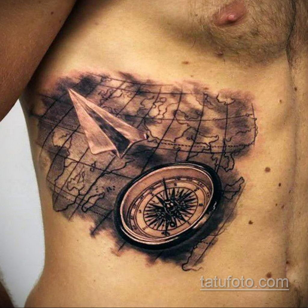 Zdjęcie tatuażu samolotu 07/06/2021 №412 - tatuaż samolotu -