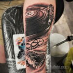 Tatuaż na płycie winylowej 26.10.2020 №126 -tatuaż na płycie winylowej-