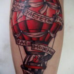 Fotó ballon tetoválásról 05.07.2021 №468 - ballon tetoválás -