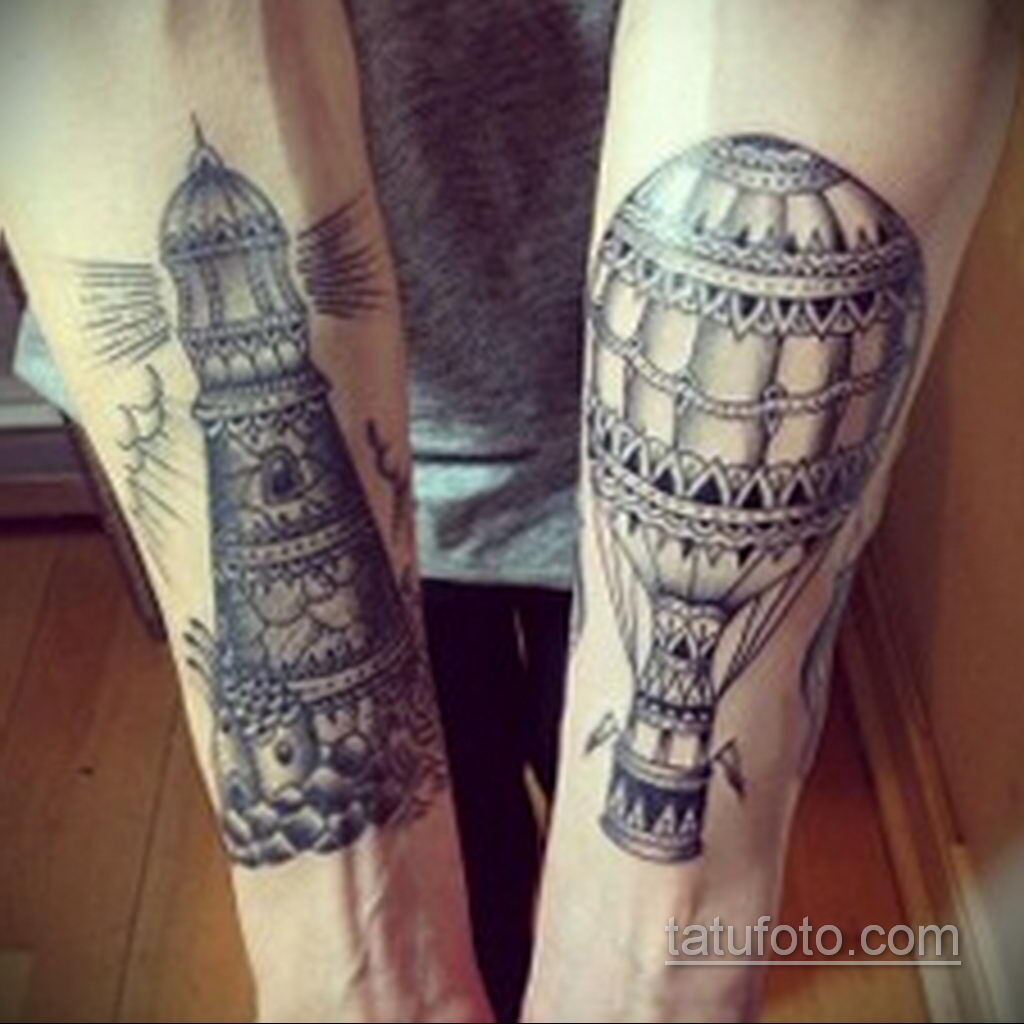 Fotó ballon tetoválásról 05.07.2021 №437 - ballon tetoválás -