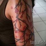 cseresznye tetoválás a karján - Fotó példa a 12122015 számra 2