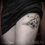 cseresznye tetoválás a lábán - Fotó példa a 12122015 számra 2