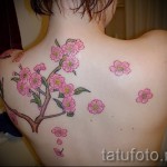 Japán Sakura tetoválás 1