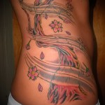 tetoválás cseresznyefa - fényképes példa a 12122015 számra 3