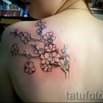 tetoválás fehér sakura - fotó példa 12122015 4. sz
