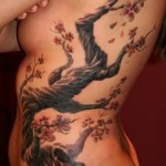 sakura fa tetoválás - fotó példa 12122015 6. szám