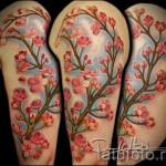 sakura tetoválás a kezén - fotó példa 12122015 # 1