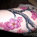 sakura tetoválás a kezén - fotó példa 12122015 4. szám