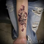 sakura tetoválás a kezén - fotó példa 12122015 № 8