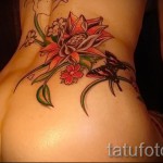 sakura virág tetoválás - fotó példa 12122015 5. szám