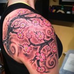 Japán sakura tetoválás - fotó példa 12122015 4. számból