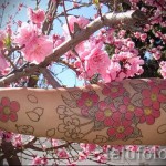 Japán sakura tetoválás - fotó példa 12122015 5. számból