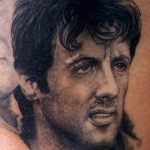 صورة وشم سيلفستر ستالون بتاريخ 27/7/2017 برقم 023 - سيلفستر ستالون Tattoo_tatufoto