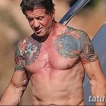 صورة سيلفستر ستالون تاتو بتاريخ 27/7/2017 # 025 - سيلفستر ستالون Tattoo_tatufoto