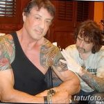 صورة سيلفستر ستالون تاتو بتاريخ 27/7/2017 برقم 044 - سيلفستر ستالون Tattoo_tatufoto