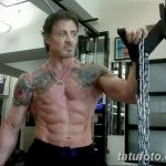 صورة سيلفستر ستالون تاتو بتاريخ 27/7/2017 برقم 045 - سيلفستر ستالون Tattoo_tatufoto