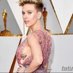 снимка Татуировка Скарлет Йохансон от 10.11.2017 г. № 018 - Скарлет Йохансон Тато -