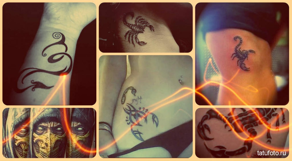 Skorpió tetováló fotók tetoválóművészek kész munkáiról