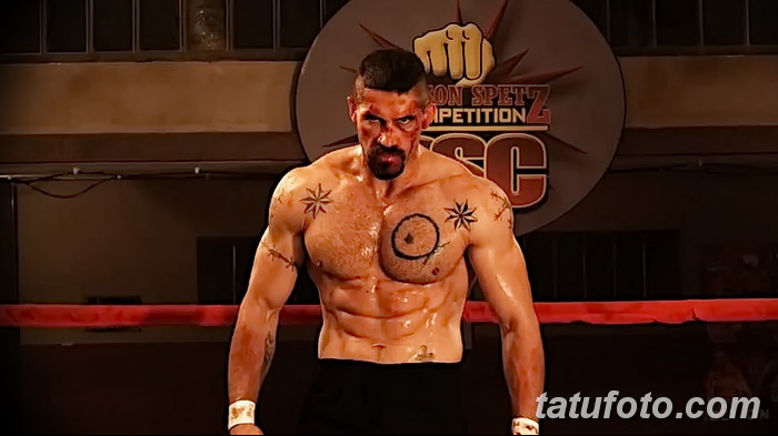 снимка Татуировка на Скот Адкинс (Юрий Бойко) от 27.08.2017 г. №006 - Шотландска татуировка Adkins