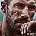 снимка Татуировка на Скот Адкинс (Юрий Бойко) от 27.08.2017 г. No 038 - Шотландска татуировка Adkins