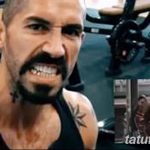 снимка Татуировка на Скот Адкинс (Юрий Бойко) от 27.08.2017 г. No 040 - Шотландска татуировка Adkins