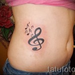 tetoválás magaskulcs és jegyzetek 1 fotó