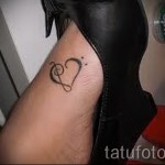 Treble Clef Tattoo On Leg 3 Pics