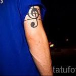 Treble Clef Tattoo On Hand 3 Photos