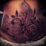 Фото татуировка, скриваща стрии (татуировка) (стойност) - примерна рисунка - 007