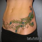 Фото татуировка, скриваща стрии (татуировка) (стойност) - примерна рисунка - 010