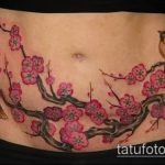 Фото татуировка, скриваща стрии (татуировка) (стойност) - примерна рисунка - 024