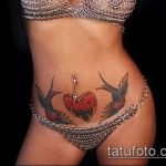 Фото татуировка, скриваща стрии (татуировка) (стойност) - примерна рисунка - 025