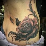 Фото татуировка, скриваща стрии (татуировка) (стойност) - примерна рисунка - 027