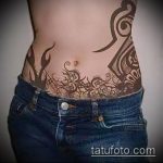 Фото татуировка, скриваща стрии (татуировка) (стойност) - примерна рисунка - 050