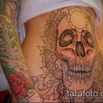 Фото татуировка, скриваща стрии (татуировка) (стойност) - примерна рисунка - 051