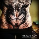 Фото татуировка, скриваща стрии (татуировка) (стойност) - примерна рисунка - 055