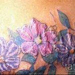 Фото татуировка, скриваща стрии (татуировка) (стойност) - примерна рисунка - 058