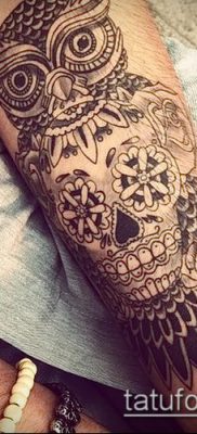 fotó egy szerencsés talizmán tetoválásról (jelentése) - egy példa egy érdekes tetoválási tervre - 028