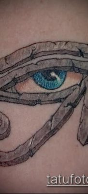 fotó egy szerencsés talizmán tetoválásról (jelentése) - egy példa egy érdekes tetoválási tervre - 027