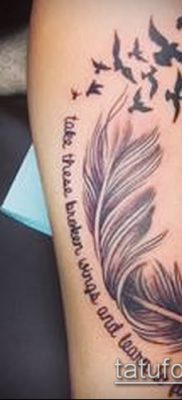 Fotótetoválás a szabadság jelentésével - 01062017 - példa - 061 Szabadság tetoválás