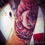 tatouage sous la forme du soleil - une photo fraîche du tatouage fini sur 14072016 1